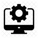 Computadora Pantalla Configuracion Icono