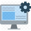 Configuración de la computadora  Icono