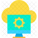 Configuración de la computadora en la nube  Icono