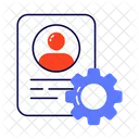 Configuración de cuenta  Icono