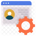 Configuración de cuenta  Icono