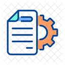 Configuracion Documento Archivo Icono