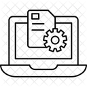 Configuracion De Documentos En Linea Ingenieria Informatica Informatica Icono