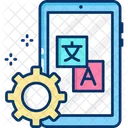 Configuración de idioma  Icono