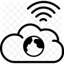 Configuracion De Internet Tecnologia De Nube Configuracion De Nube Icono