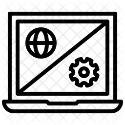 Configuración de internet del portátil  Icono