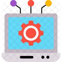 Configuración de la computadora portátil  Icono