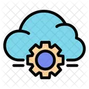 Configuracion De La Nube Computacion En La Nube Servicios En La Nube Icono