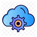 Configuracion De La Nube Configuracion De La Nube Reparacion De La Nube Icono