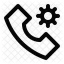 Configuracion De Llamada Engranaje Engranaje Icon