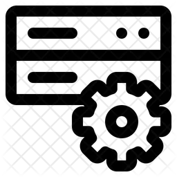 Configuración de mantenimiento del servidor  Icono