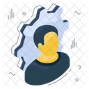 Ajustes de perfil  Icono