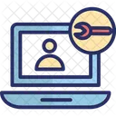 Configuracion De Perfil Codificacion Pagina De Inicio Icono