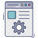 Configuracion Del Perfil Del Sitio Web Configuracion De La Cuenta Web Configuracion Del Perfil Web Icono