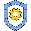 Configuracion De Seguridad Proteccion Escudo Icono