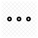Configuracion De Tres Puntos Interfaz De Usuario Ui Icono