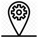 Configuración de ubicación  Icono