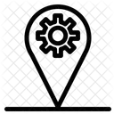 Configuración de ubicación  Icono