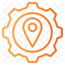 Configuración de ubicación  Icono