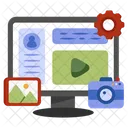 Configuración de vídeo  Icono