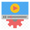Configuración de vídeo  Icono