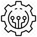 Configuracion Del Procesador Procesador De Datos Gestion De CPU Icono