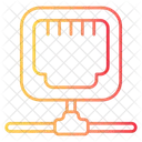 Seguridad Del Servidor Base De Datos Bloqueo Icono