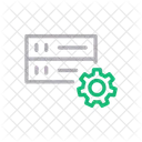 Servidor Base De Datos Desarrollo Icono