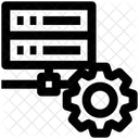 Base De Datos Ciencia De Datos Configuracion Icono
