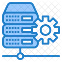 Configuracion Del Servidor Configuracion Equipo Icono