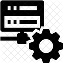 Configuracion Del Servidor Servidor Base De Datos Icono