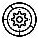 Engranaje de configuración  Icono
