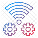 Configuracion Inteligencia Artificial Equipo Icono