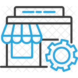 Configuración de negocios  Icono