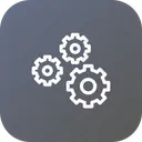 Configuracion Engranaje Optimizacion Icono