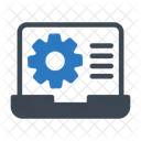 Configuración de computadora portátil  Icono