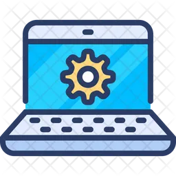 Configuración de computadora portátil  Icono