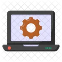 Configuración de la computadora portátil  Icono