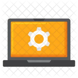 Configuración de computadora portátil  Icono