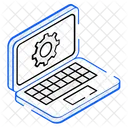 Configuración de computadora portátil  Icono