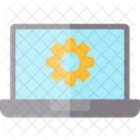 Configuración de computadora portátil  Icono