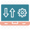 Configuracion De Computadora Portatil Computadora Portatil Configuracion Icono