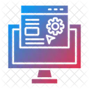 Configuracion Web Sitio Web Navegador Icono