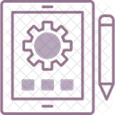 Configuracion De Tableta Tableta Configuracion Icono