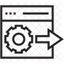 Web Configuracion Engranajes Icono