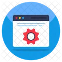 Configuración web  Icon