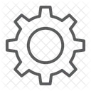 Configuracoes Roda Dentada Interface Do Usuario Ícone