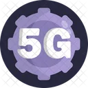 5 G 4 G Comunicacao Ícone