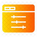 Configuracoes Parametros Interface Do Usuario Ícone