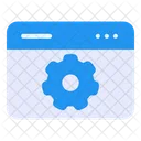 Configuracoes De Pagina Da Web Design Edicao Ícone